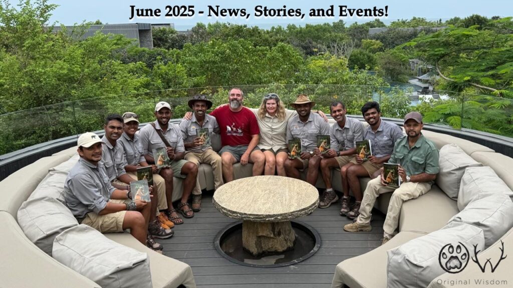 First CyberTracker Tracker Certification in Sri Lanka by Kersey Lawrence of Original Wisdom and Lee Gutteridge of Nature Guide Training
